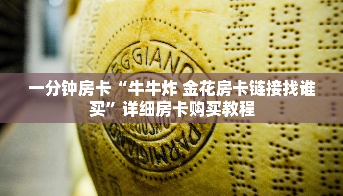 一分钟房卡“牛牛炸 金花房卡链接找谁买”详细房卡购买教程